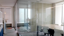 Glass Panel Partition